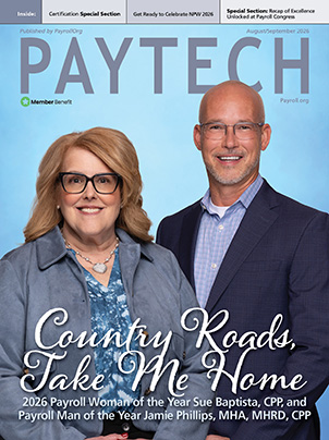 August/September 2026 PAYTECH Cover