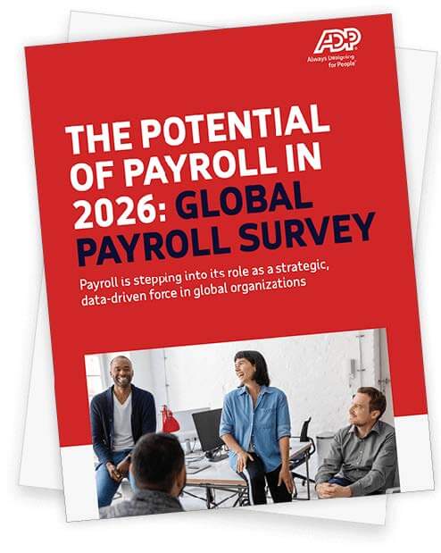 The Potential of Payroll in 2026: Global Payroll Survey cover