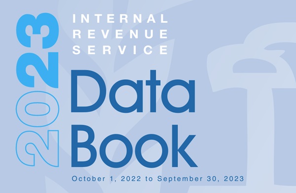 irs data book 2023