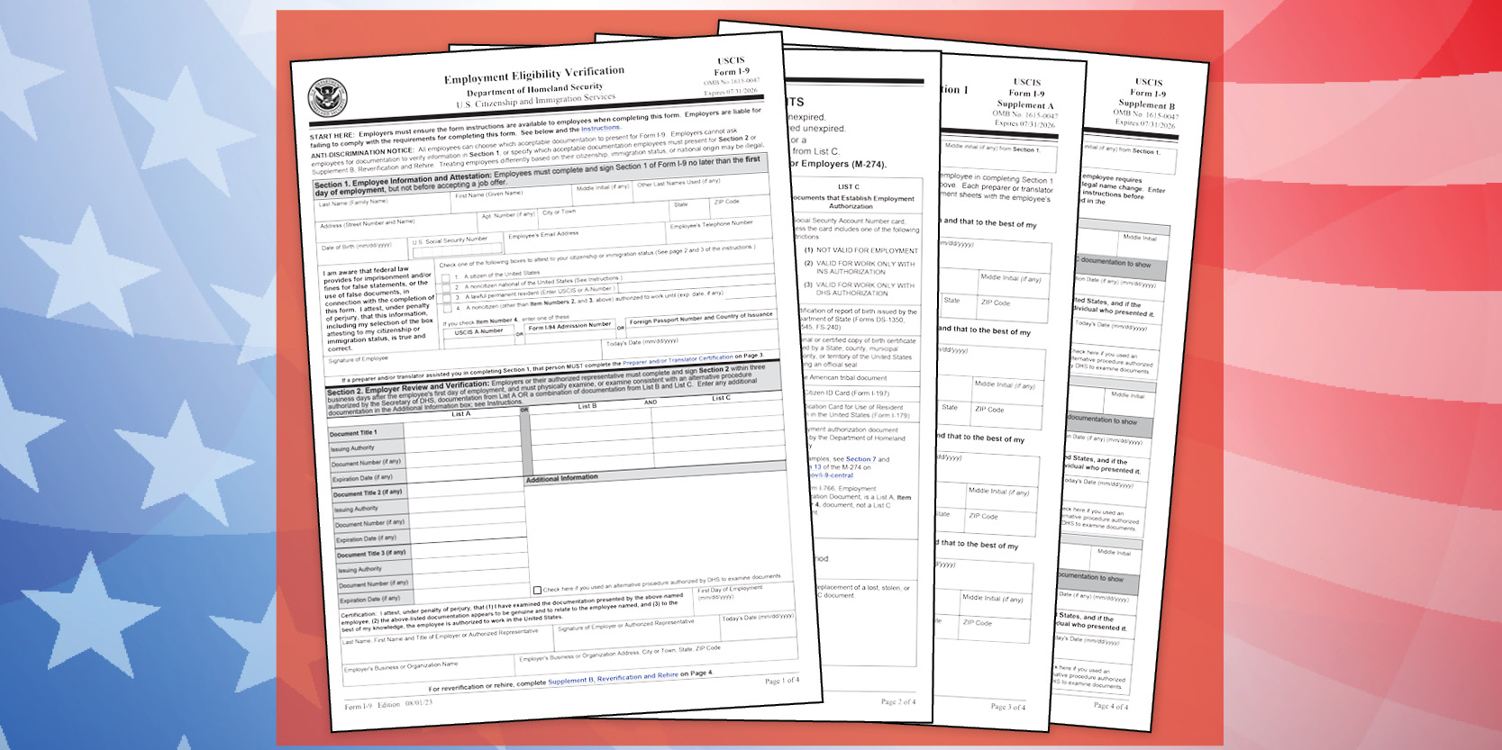 USCIS Releases Revised Form I9 to Be Used by November 1